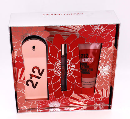 Carolina Herrera 212 Heroes 3 pc. Set