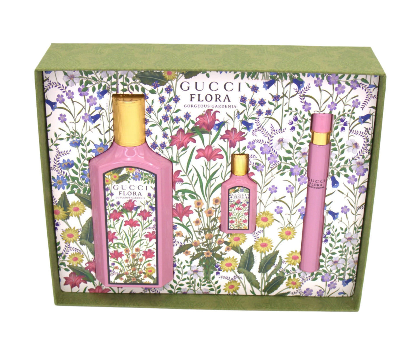 Gucci Flora Gorgeous Gardenia Gift Set 3pc