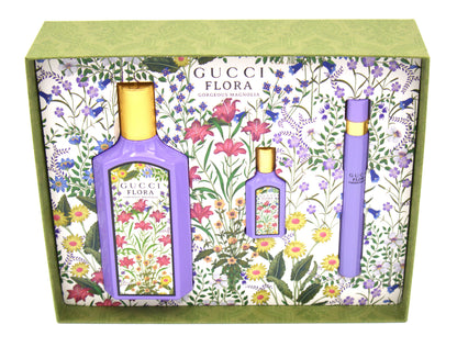 Gucci Flora Gorgeorus Magnolia 3 Pc. Set